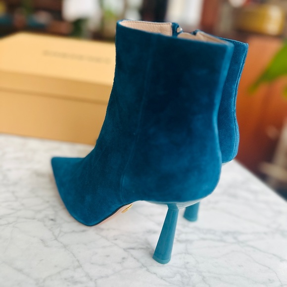 LOLACRUZ Suede “Austro” Ankle Boots 💙 Brand new, Never Worn 💙 size 6 - Picture 8 of 10